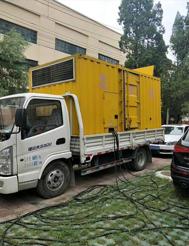 兴安发电车出租-柴油发电机组排烟系统设计要求及其考虑因素