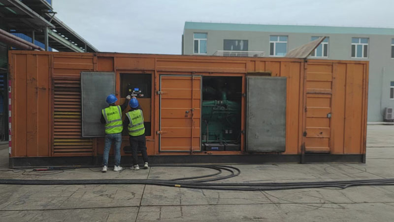 兴安如何检查柴油发电机组的机油油位？